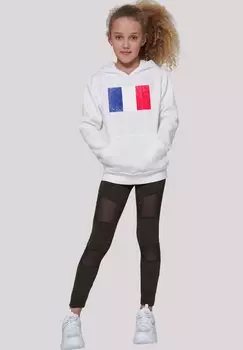 Толстовка FRANKREICH FLAGGE DISTRESSED F4NT4STIC, цвет wei