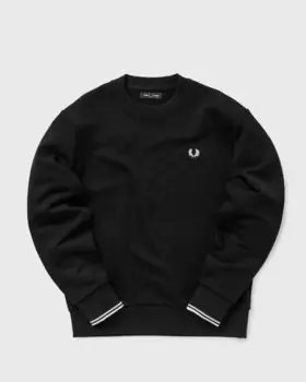 Толстовка Fred Perry Crew Neck Sweatshirt, черный