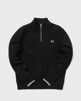 Толстовка Fred Perry Half Zip Sweatshirt, черный