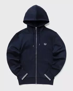 Толстовка Fred Perry Hooded Zip Through Sweatshirt, темно-синий