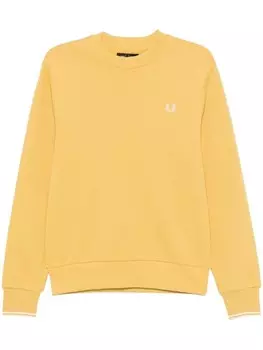Толстовка Fred Perry с круглым вырезом, желтый