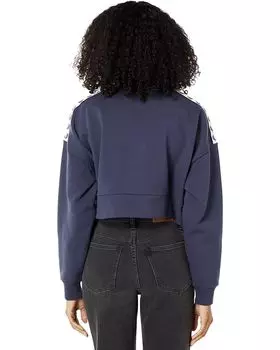 Толстовка Fred Perry Taped Sweatshirt, цвет Dark Graphite