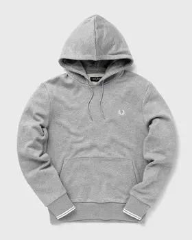 Толстовка Fred Perry Tipped Hooded Sweatshirt, цвет steel marl
