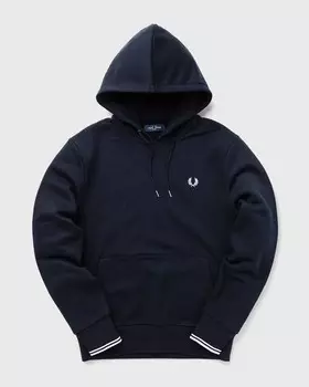 Толстовка Fred Perry Tipped Hooded Sweatshirt, темно-синий