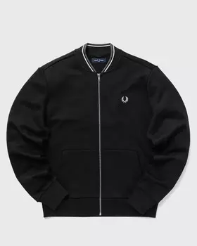 Толстовка Fred Perry Zip Through Sweatshirt, черный