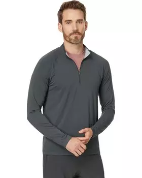 Толстовка Free Fly Bamboo Flex Quarter Zip, цвет Black Sand
