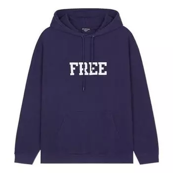 Толстовка free hoodie 'navy' Balenciaga, синий
