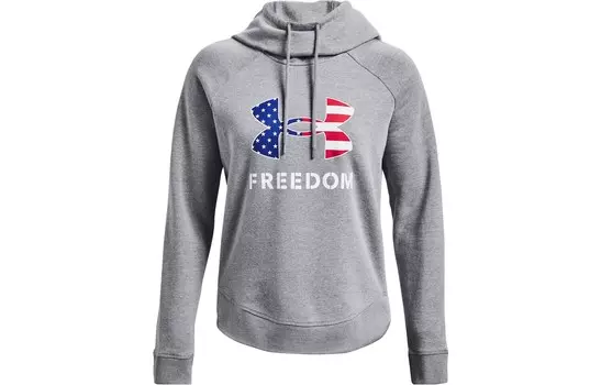 Толстовка Freedom женская серая Under Armour