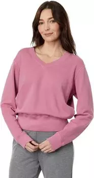 Толстовка French Terry Deep V-Neck Mod-o-doc, цвет Rose Ash