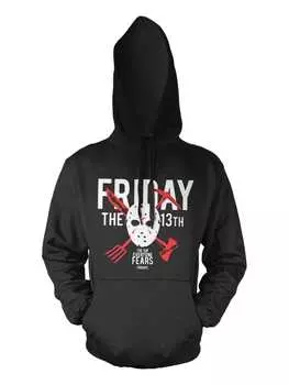 Толстовка Friday The 13th, черный