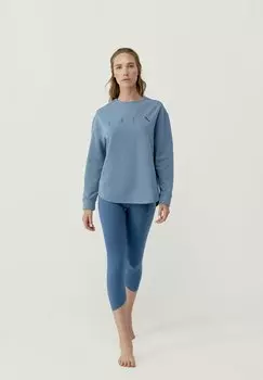 Толстовка Friend Born Living Yoga, синий