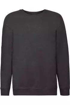 Толстовка Fruit of the Loom с заниженными плечами, черный