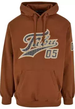 Толстовка Fubu с капюшоном " Fubu Men's FM224-035-2 Varsity Heavy Hoodie", коричневый