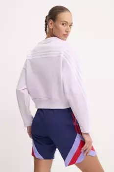 Толстовка Future Icons adidas, фиолетовый