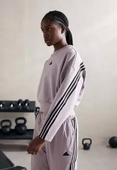 Толстовка FUTURE ICONS THREE STRIPES adidas Sportswear, цвет preloved fig