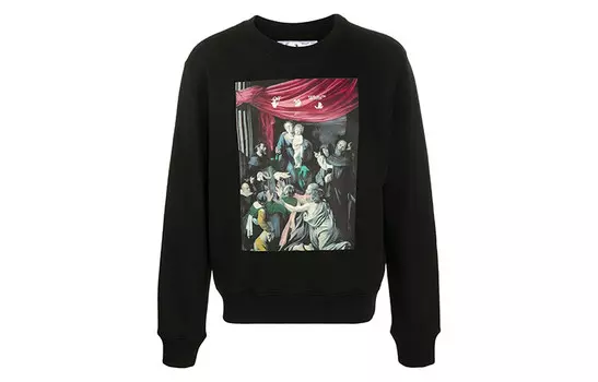 Толстовка FW20 мужская черная Off-White, черный
