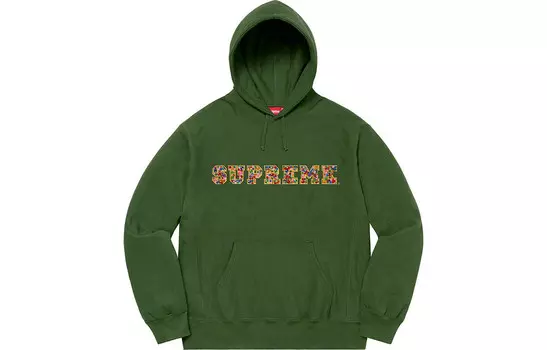Толстовка FW20 унисекс Supreme, зеленый