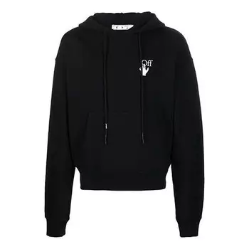 Толстовка fw21 caravaggio painting solid color ordinary version black Off-White, черный