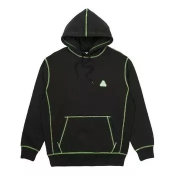 Толстовка fw21 neo stitch hoodie 'black' Palace, черный