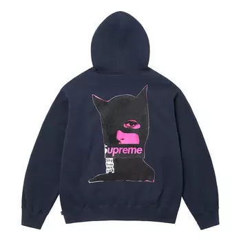 Толстовка fw23 week9 hoodie 'navy' Supreme, синий