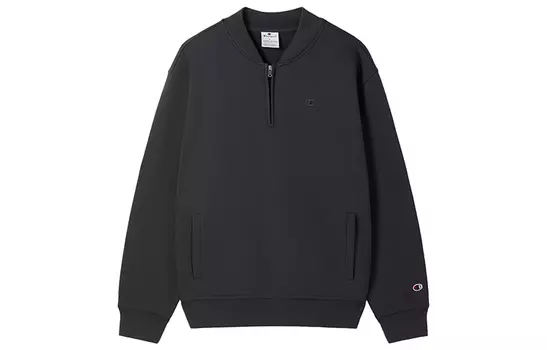 Толстовка FW24, европейская версия, унисекс Champion, Lead Gray