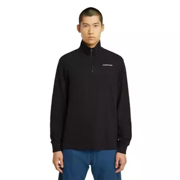 Толстовка G-Star Checquard Tweeter half zip, черный