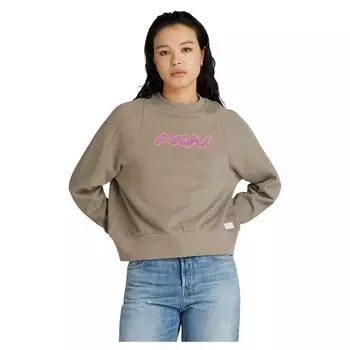 Толстовка G-Star Cornely Raw Dot Raglan R, бежевый