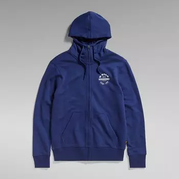 Толстовка G-Star D24802-7809 Full Zip, синий