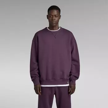Толстовка G-Star Essential Loose R, фиолетовый