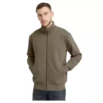 Толстовка G-Star Nifous full zip, коричневый/зеленый