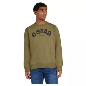 Толстовка G-Star Puff Logo Print, зеленый