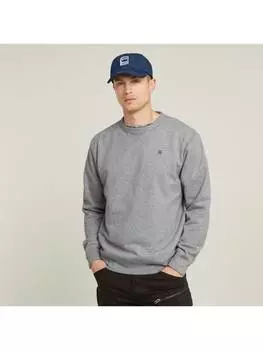 Толстовка G-Star Raw, цвет medium grey htr