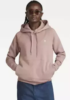 Толстовка G-Star RAW "Premium Core 2.0 Hooded Sweatshirt", капюшон с перекрещенной передней частью и кулиской, цвет Lt Berry Mist