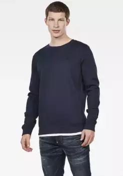 Толстовка G-Star RAW "Premium Core Pacior Sweat", синий