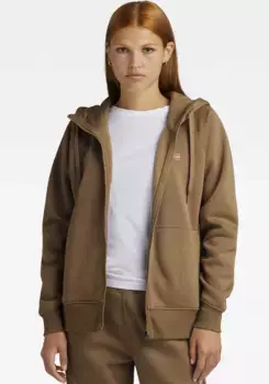 Толстовка G-Star RAW с капюшоном "Premium Core 2.1 HDD на молнии", цвет Safari