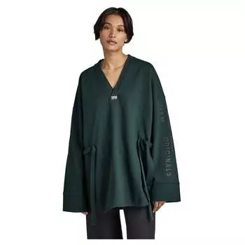 Толстовка G-Star Sleeve Gr Oversized, зеленый