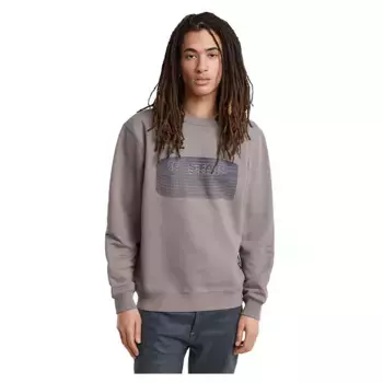 Толстовка G-Star Stacked Old Skool Logo, бежевый