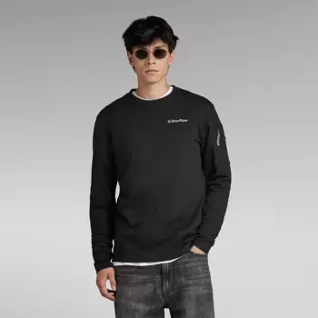 Толстовка G-Star Tweeter Pocket Relaxed Fit, черный