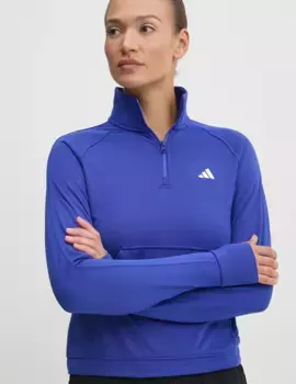 Толстовка Game & Go adidas Performance, синий