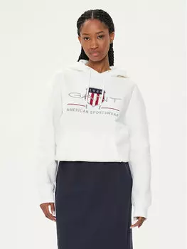 Толстовка Gant, экрю