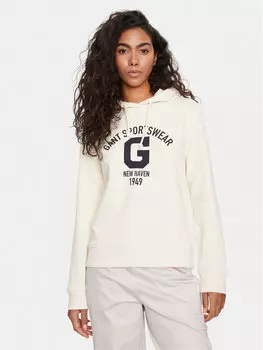 Толстовка Gant, экрю