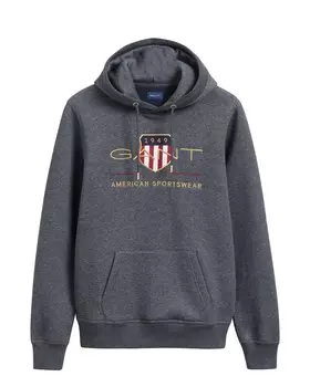 Толстовка Gant, антрацит