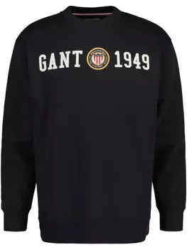 Толстовка Gant Crest Shield, черный