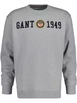 Толстовка Gant Crest Shield, серый