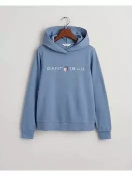 Толстовка Gant, цвет blue water