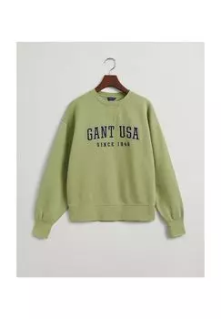Толстовка GANT, цвет Eucalyptus Green