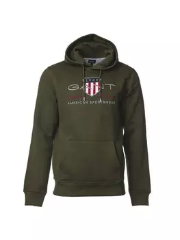 Толстовка Gant, цвет grn (juniper green)