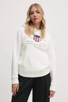 Толстовка Гант Gant, белый