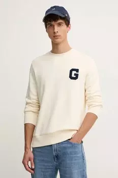 Толстовка Гант Gant, бежевый