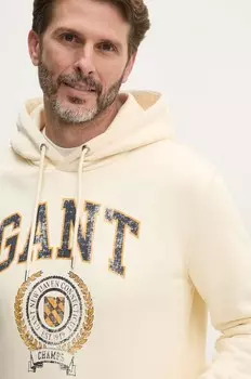Толстовка Гант Gant, бежевый